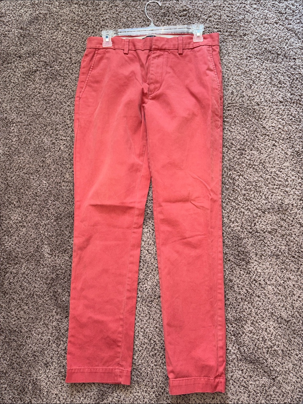 Banana Republic Men's Coral Chino Pants